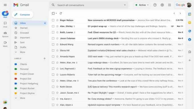 Nov uporabniški vmesnik Gmaila za leto 2022