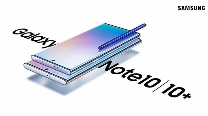 Samsung Galaxy Note 10 noplūde