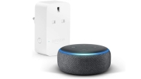 Echo Dot (3-го поколения) + умная розетка Amazon | В продаже за 28,99 фунтов стерлингов | Было £74,98 | Вы сэкономите 45,99 фунтов стерлингов на Amazon.
