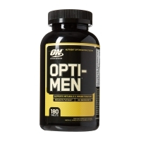 Optimum Nutrition Opti-Men טבליות מולטי ויטמין, ללא טעם, 180 כמוסות | מחיר מבצע 19.20 פאונד |