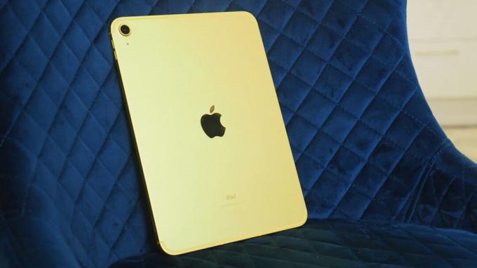 Apple iPad 10th Gen (2022) geltona apdaila
