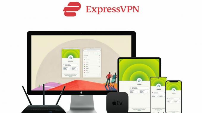 ExpressVPN интерфейс между устройства