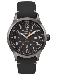 Timex Mens אנלוגי שעון קוורץ קלאסי עם רצועת טקסטיל שחורה | היה