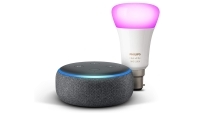 Echo Dot (3-го поколения) + умная лампочка Philips Hue Color | В продаже за 38,99 фунтов стерлингов | Было £99,98 | Вы сэкономите 60,99 фунтов стерлингов на Amazon.