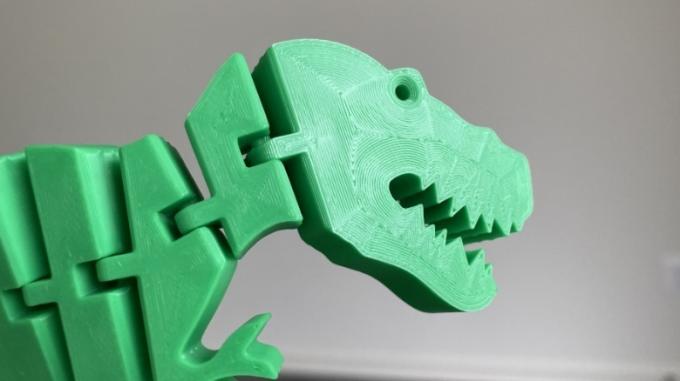 3D nyomtatott dinoszaurusz